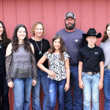 Heidi and Byron Wells Familly